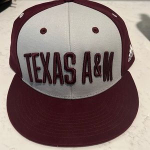 Texas A&M flat bill trucker hat